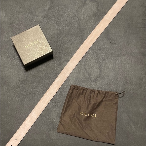 Authentic Gucci Belt with Gucci Embedded Logo - Picture 3 of 4